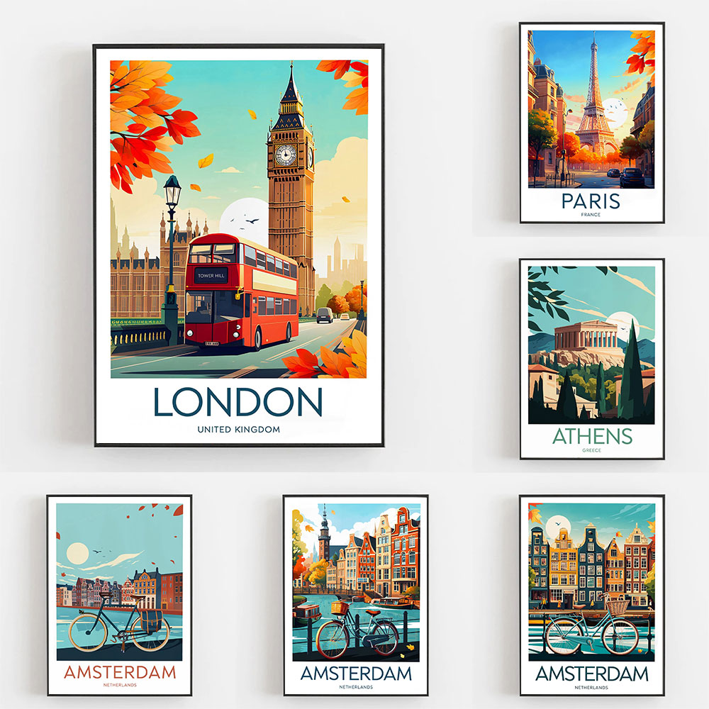 Home Decor Uk - Impressões de Viagem de Amsterdã, Países