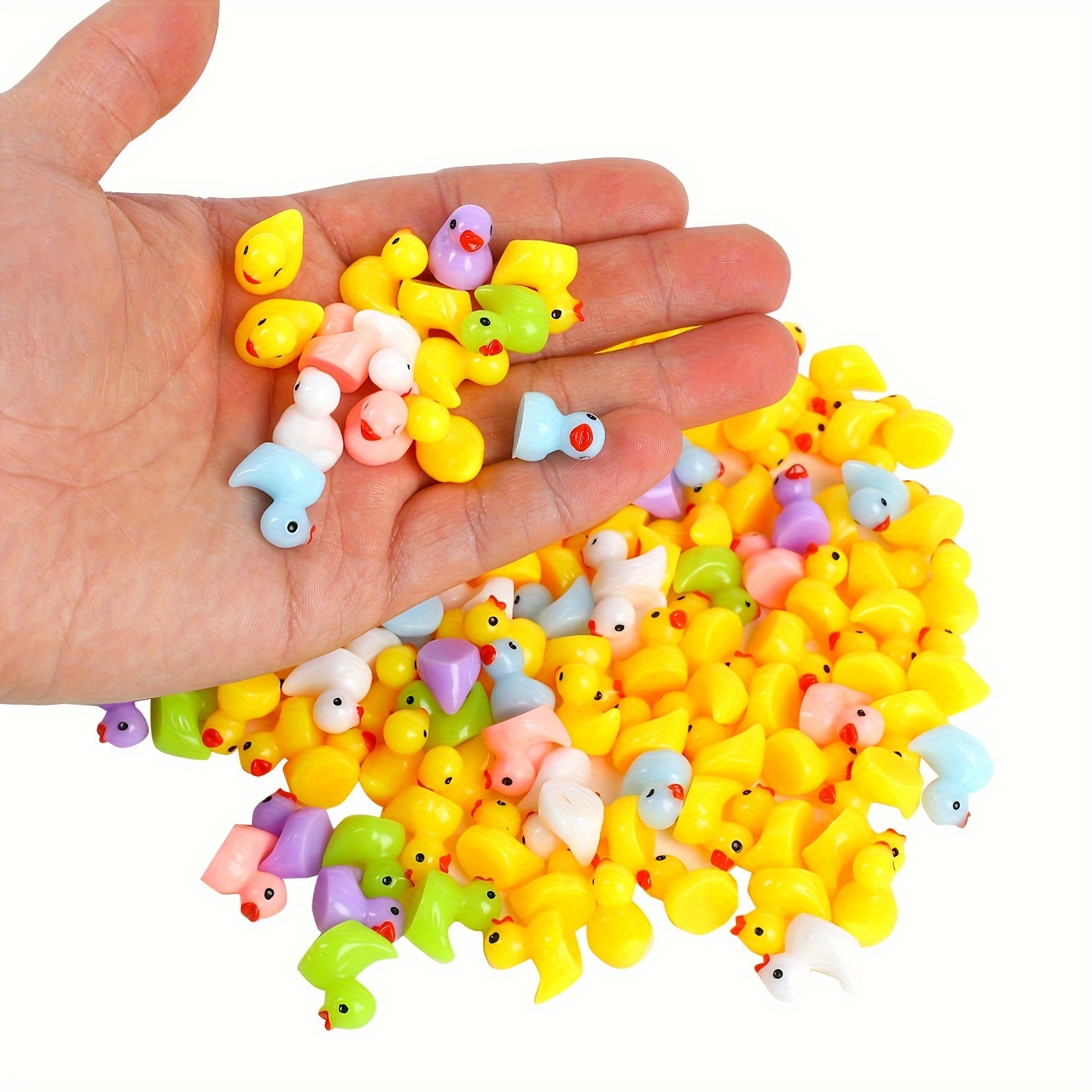Home Decor Ikea - 50/100 pçs multicolorido mini patos de