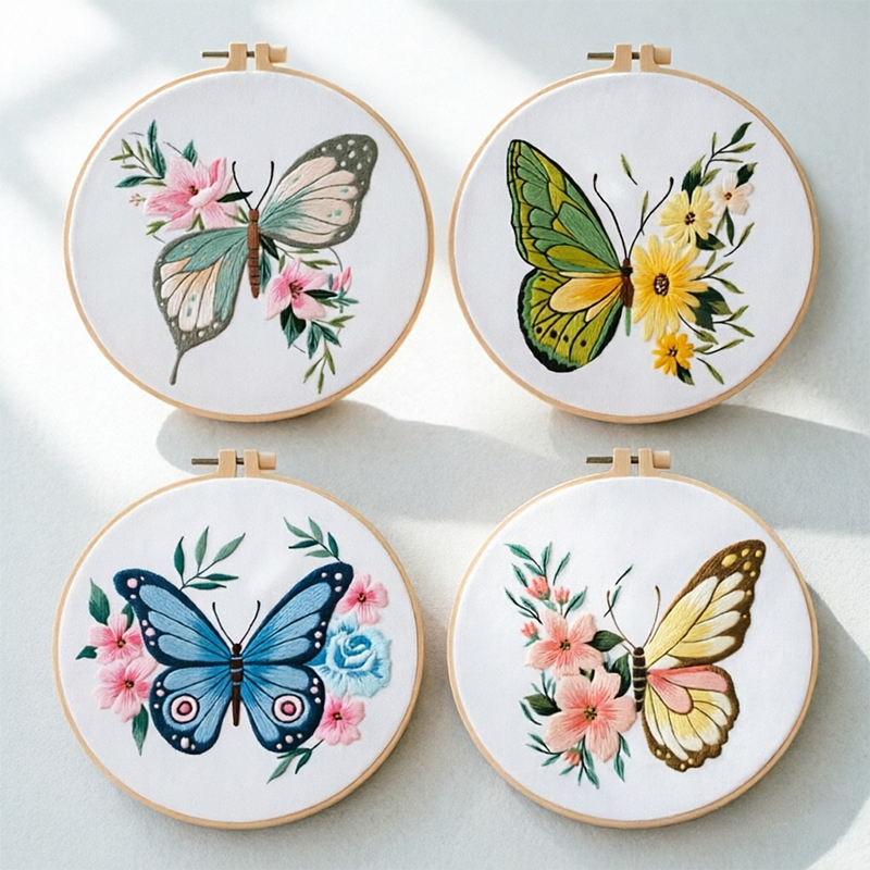 Home Decor Fabric - 1 unidade de kit de bordado