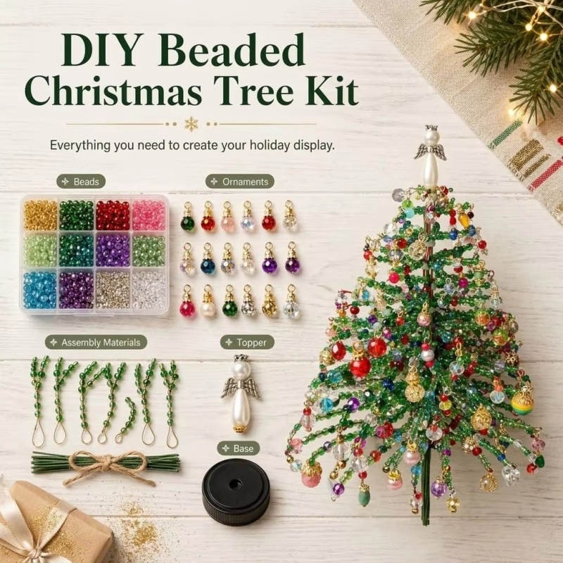 Home Decor Xmas Gifts - Kit DIY de Árvore de Natal