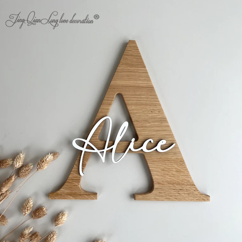 Home Decor Ikea - Placa de nome personalizada para decoração