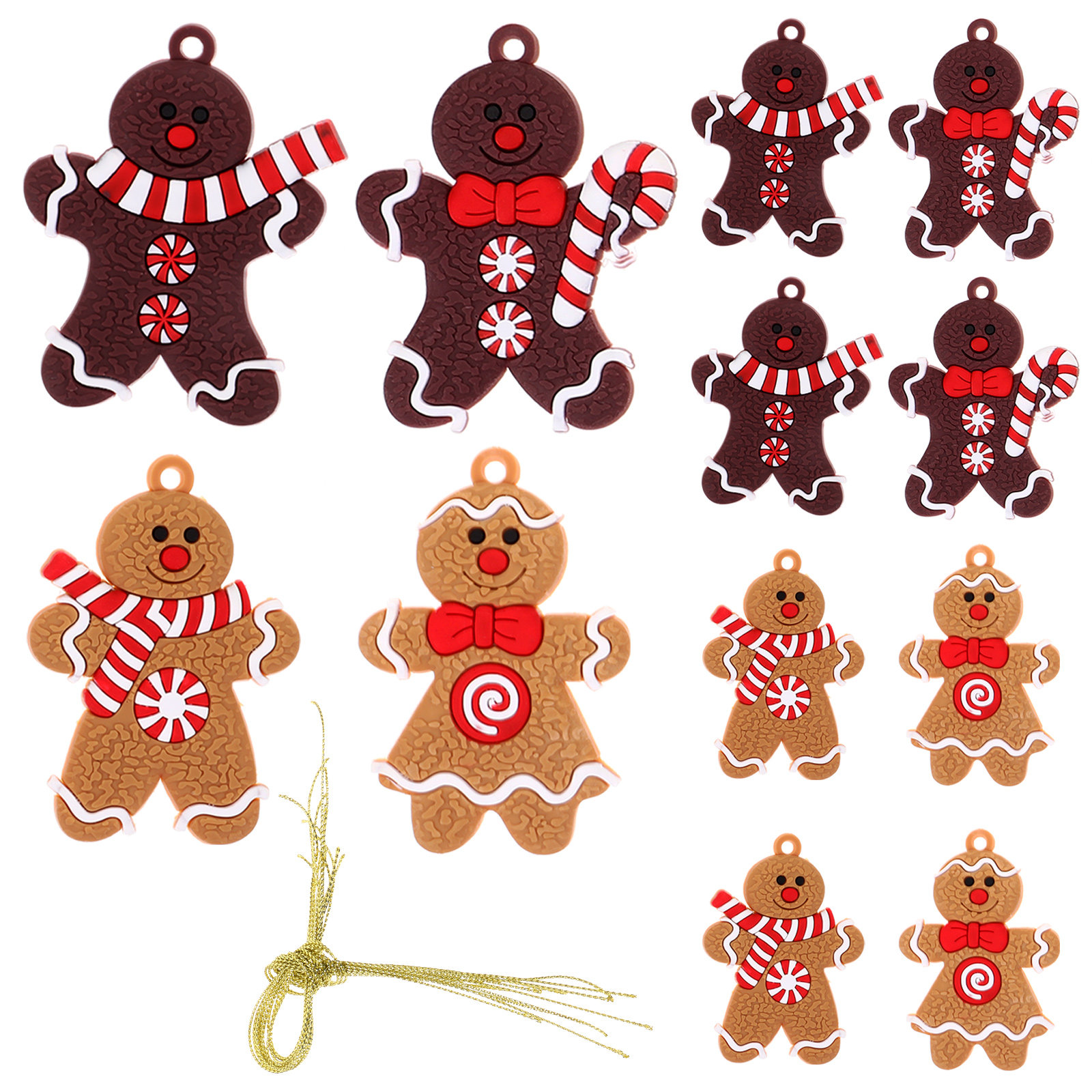 Home Xmas Decor Ideas - 12 Peças de Enfeites de Natal