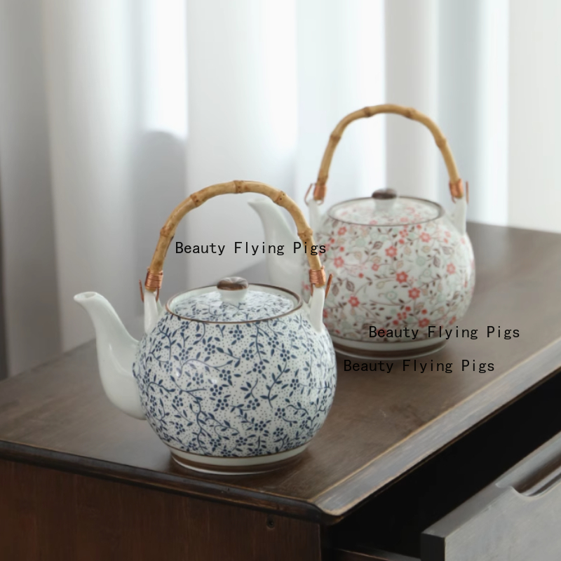 Home Decor Ikea - Bule de cerâmica estilo japonês, 1100ml,