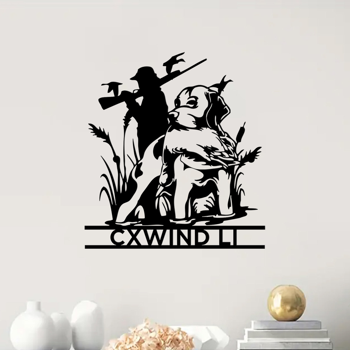 Home Decor Xmas Gifts - Arte de parede de metal para