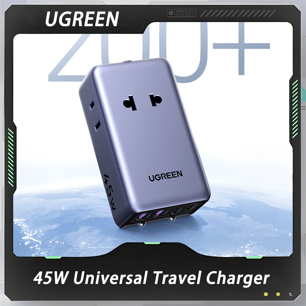Home Decor Uk - Adaptador UGREEN 45W GaN Universal para