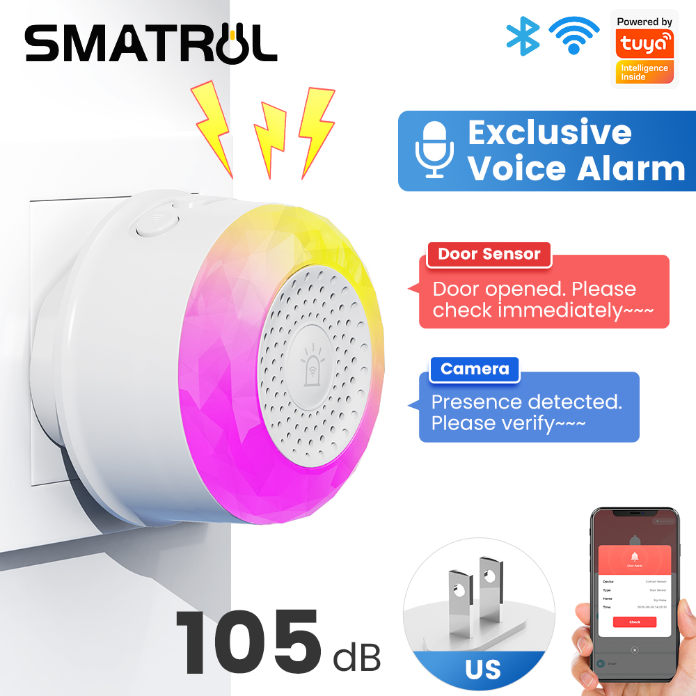 Home Decor Uk - Sensor de Alarme de Som e
