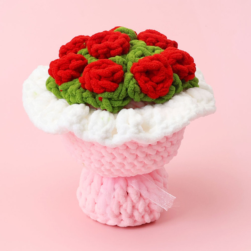 Yarn Home Decor - Buquê de presente para o dia