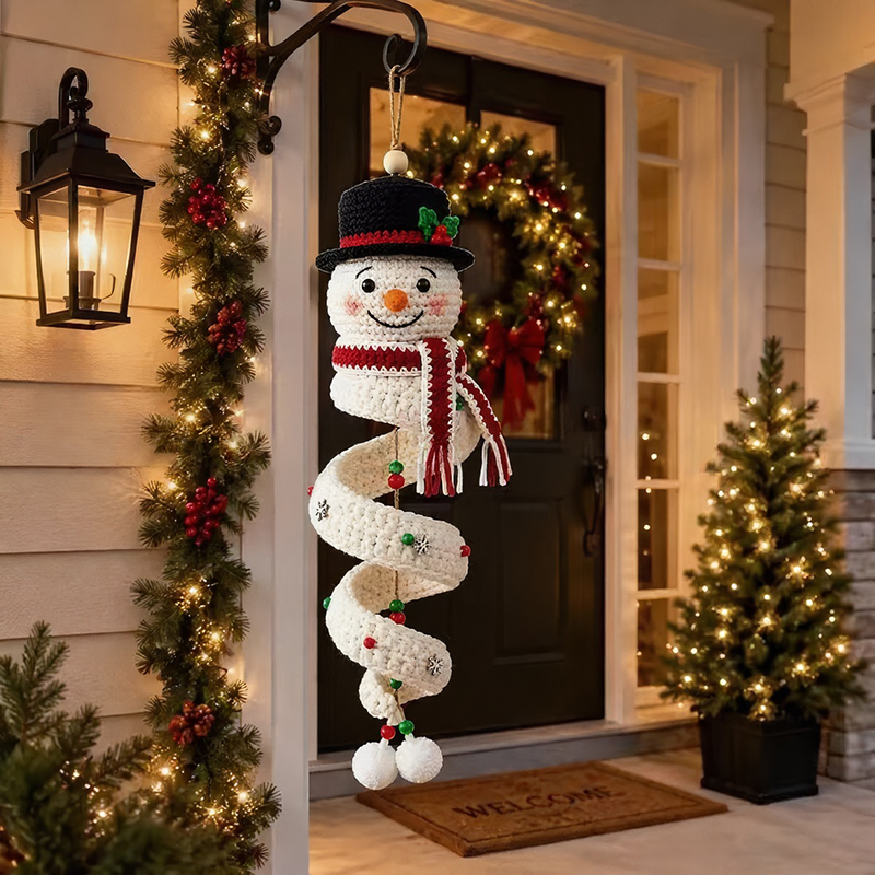 Yarn Home Decor - Kit DIY de Ornamento Espiral de