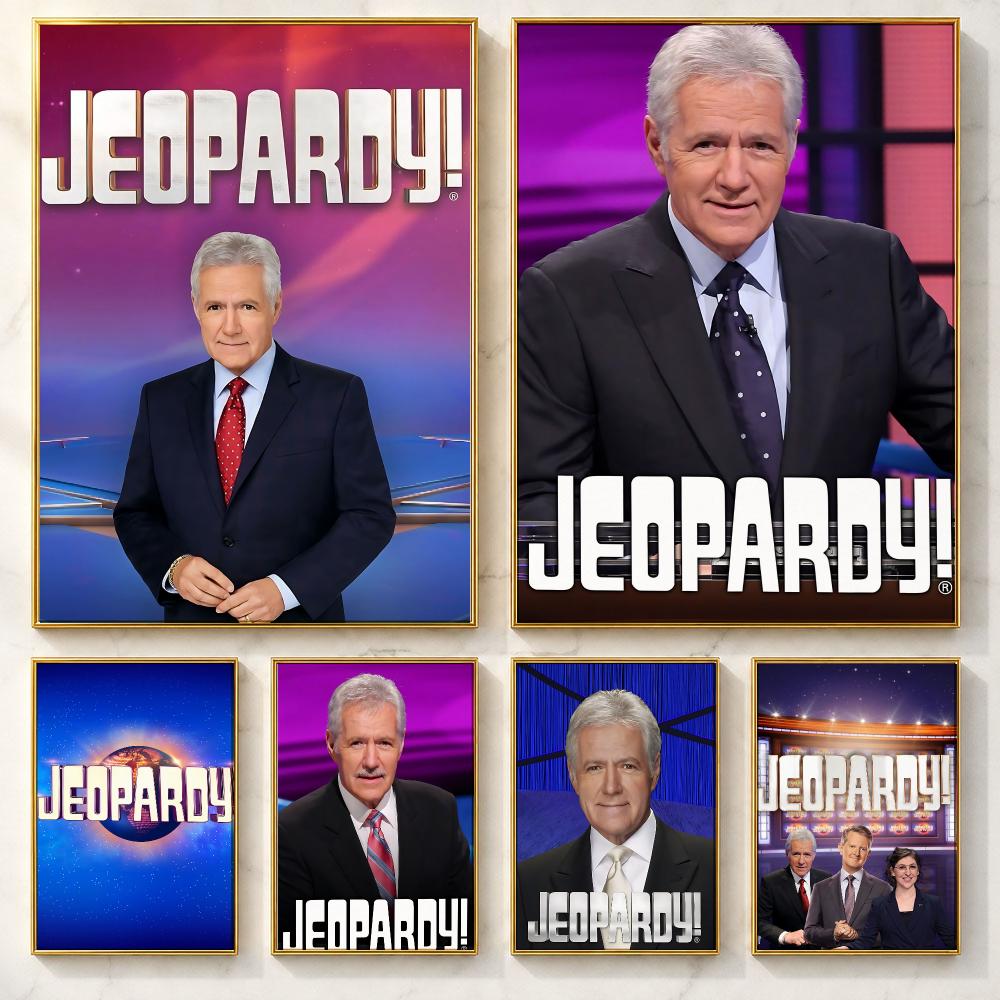 Home Decor Quiz Free - Pôster Clássico do Jogo Jeopardy, Pôster
