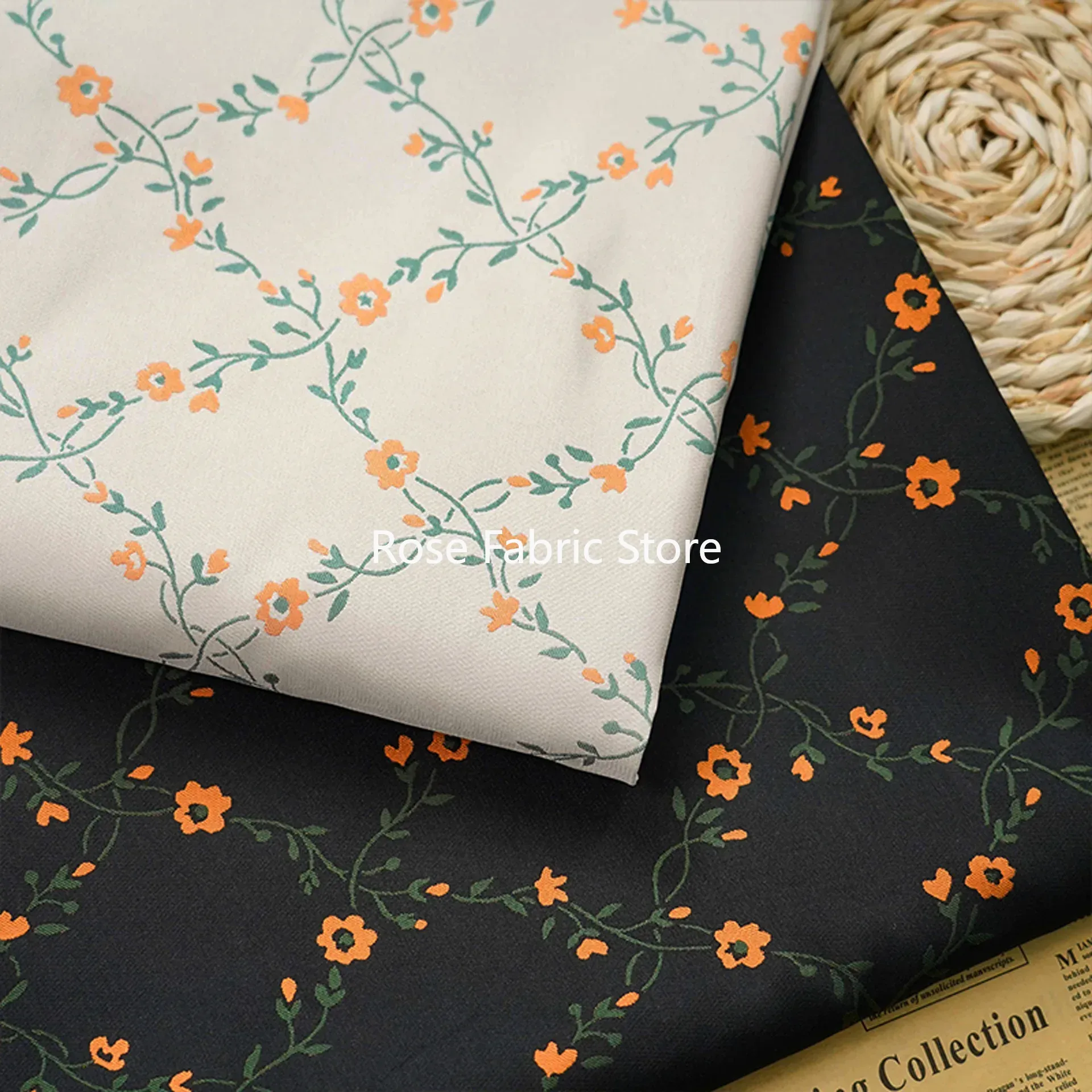 Yarn Home Decor - 1 metro pequena flor fio tingido