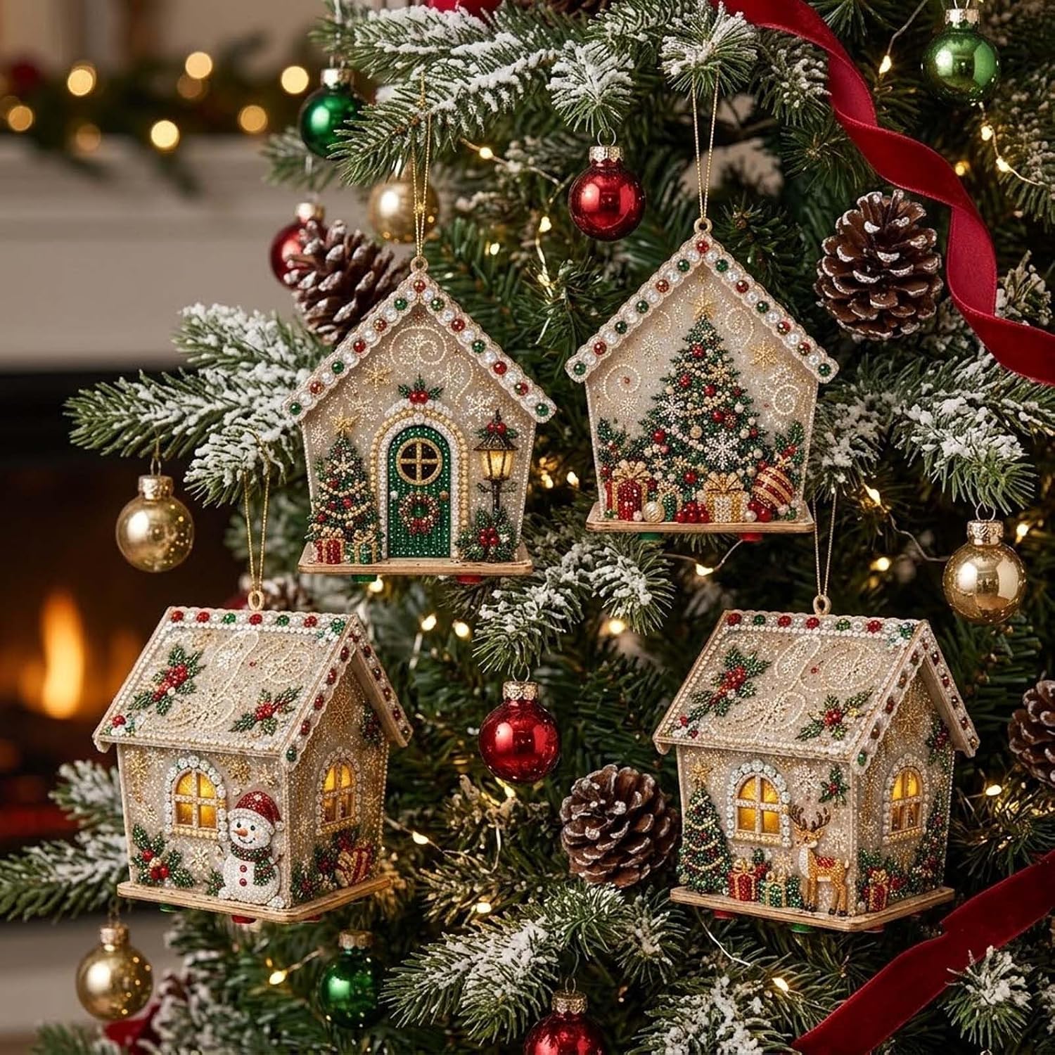 Kit de Pintura em Diamante DIY - Home Decor Xmas Gifts avaliação e preço