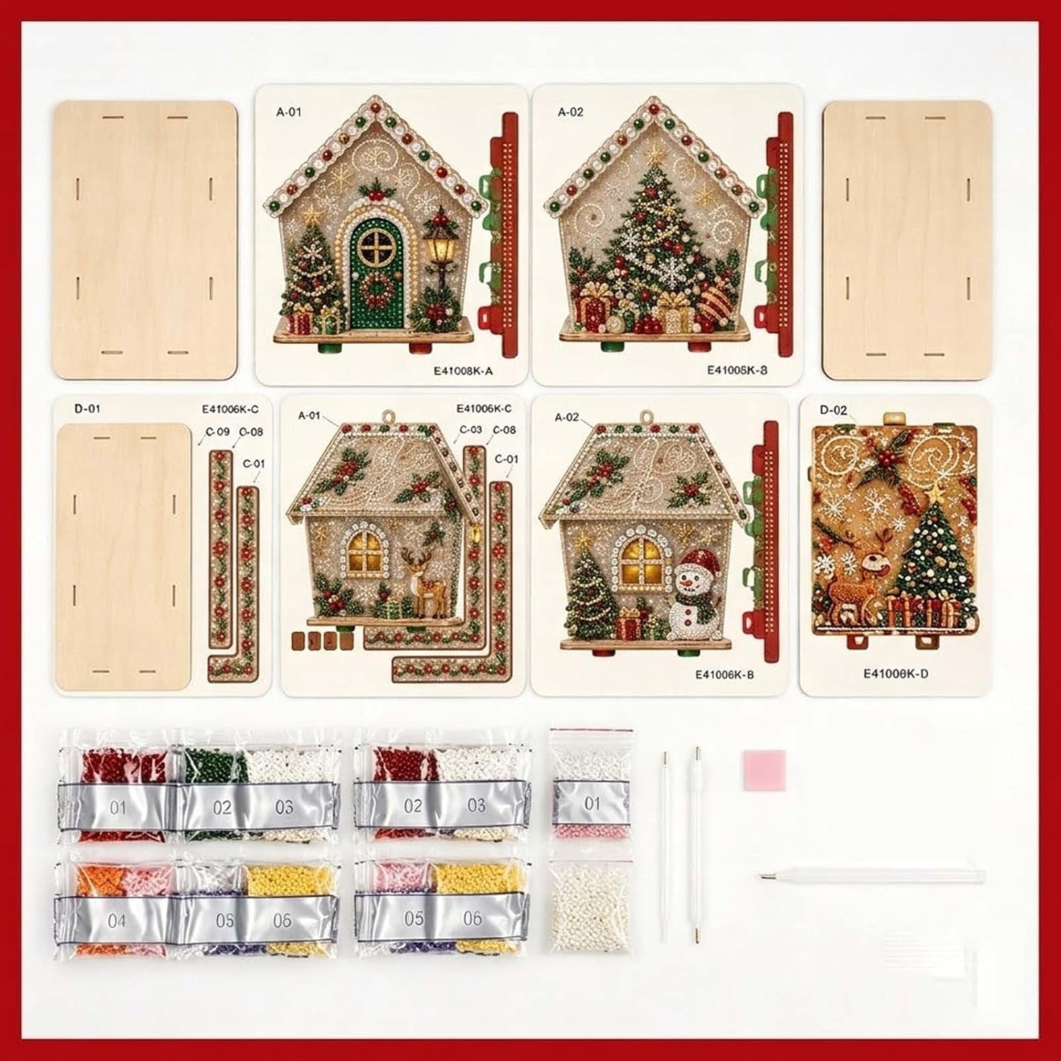 Kit de Pintura em Diamante DIY - Home Decor Xmas Gifts avaliação e preço
