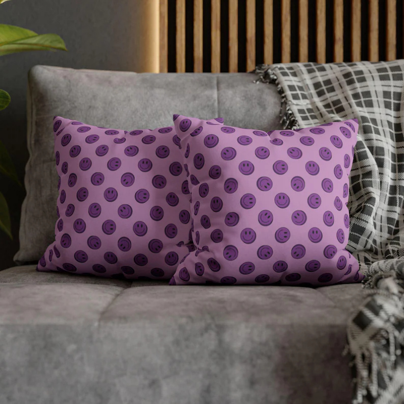 Capa de Almofada VIKAMA Purple - Home Decor Emoji avaliação e preço