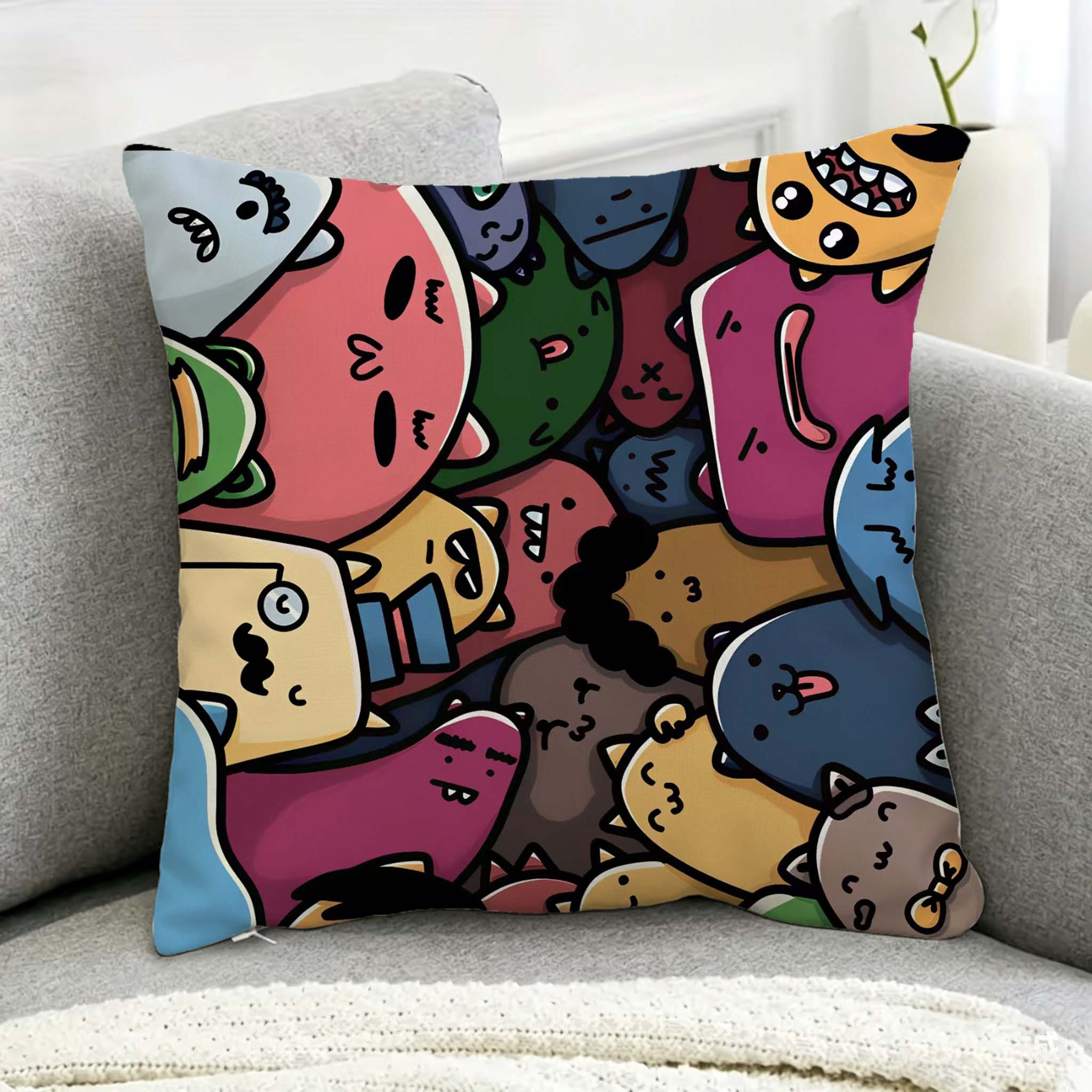 Capa de Almofada com Caras de  - Home Decor Emoji avaliação e preço