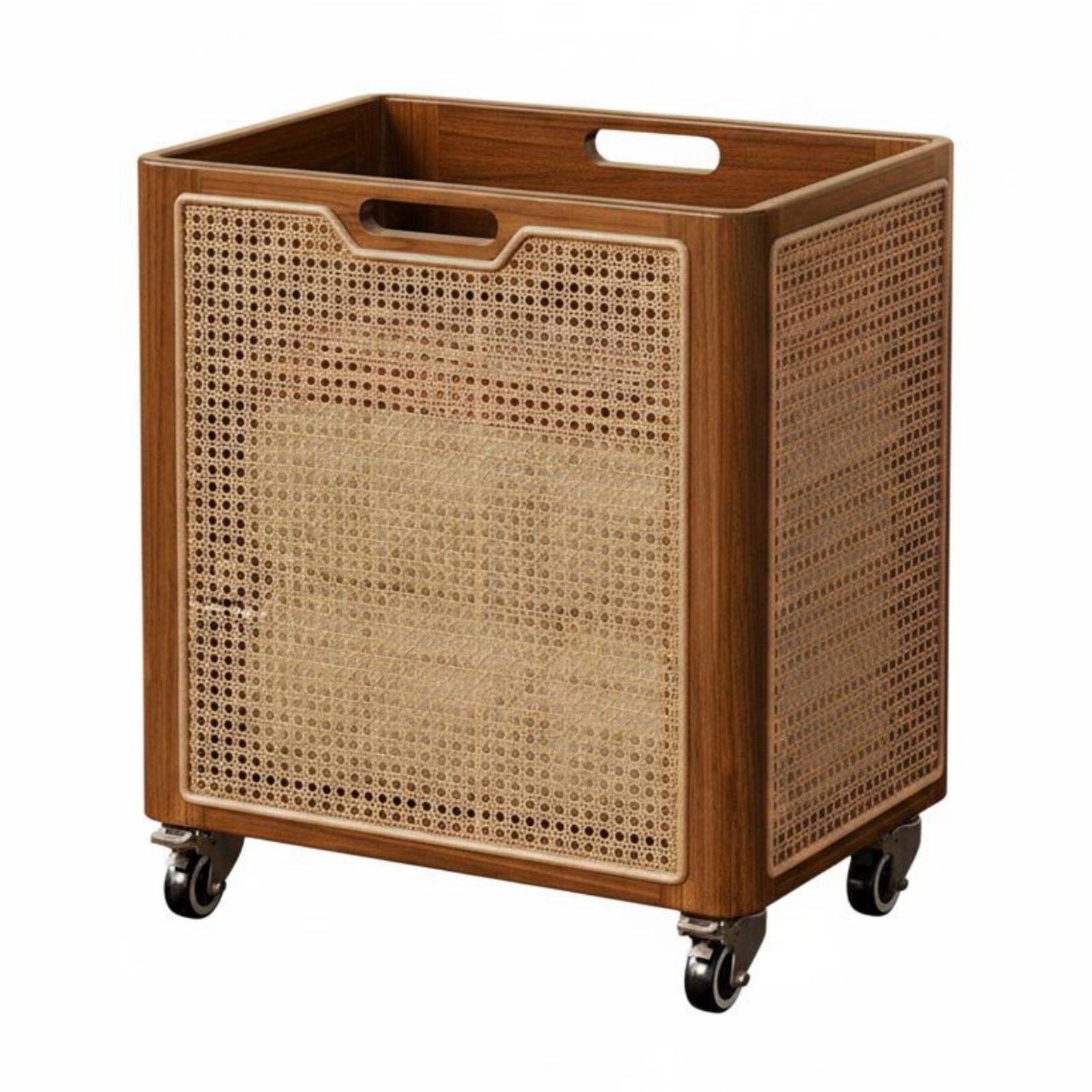 Cesto de Roupa de Madeira Deco - Home Decor Hampers avaliação e preço