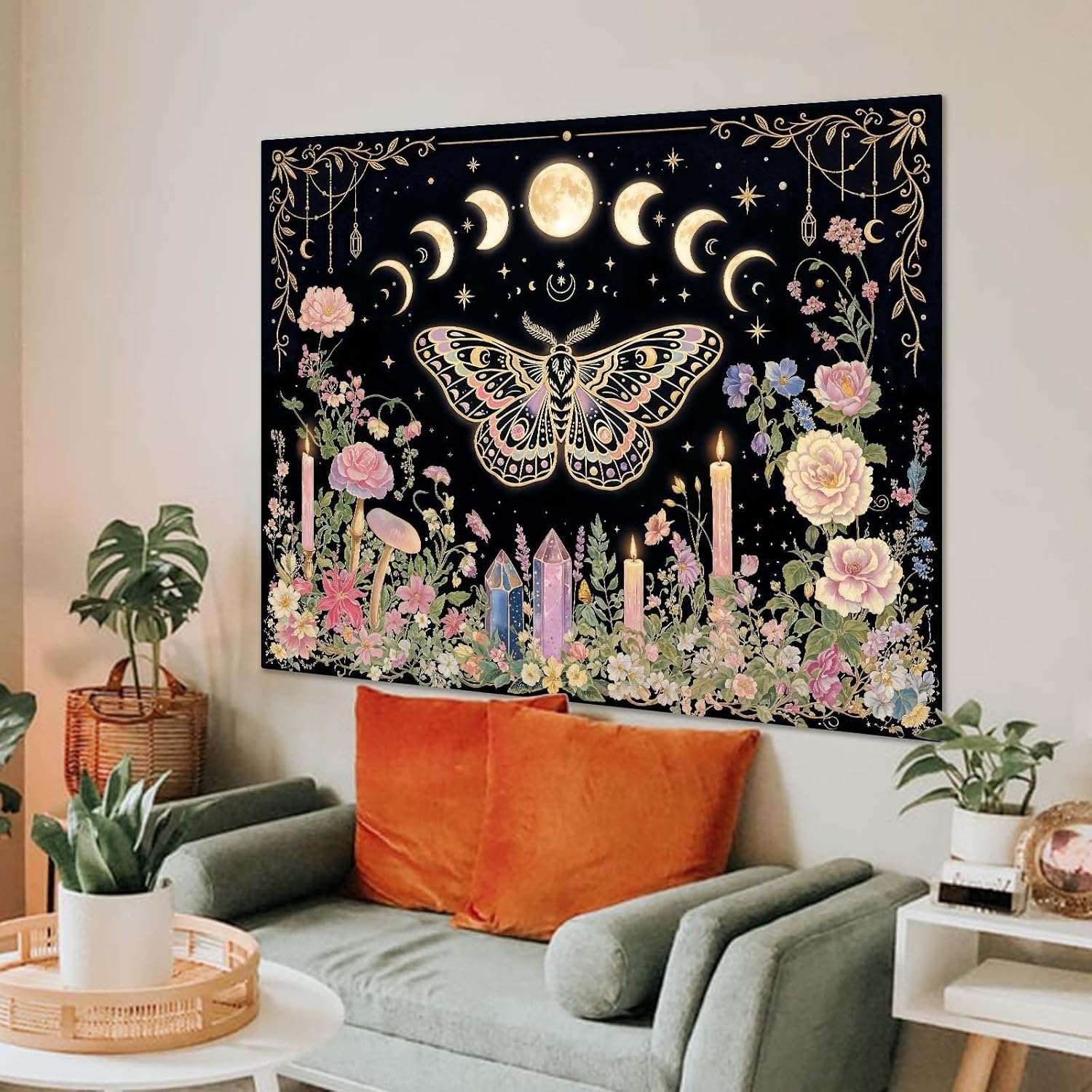 Tapeçaria de Parede Borboleta  - Aesthetic Tapestry avaliação e preço