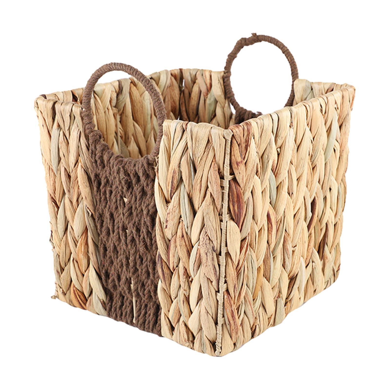 Cesto de Armazenamento Trançad - Home Decor Hampers avaliação e preço