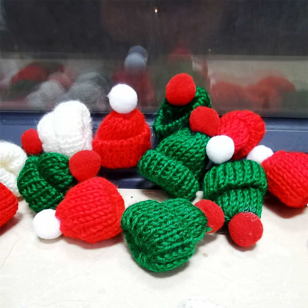 10 pçs 3.5x5cm mini chapéu de  - Yarn Home Decor avaliação e preço