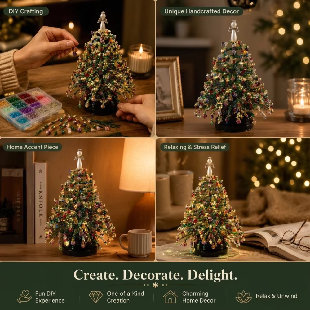 Kit de Miçangas para Árvore de - Home Decor Xmas Gifts avaliação e preço