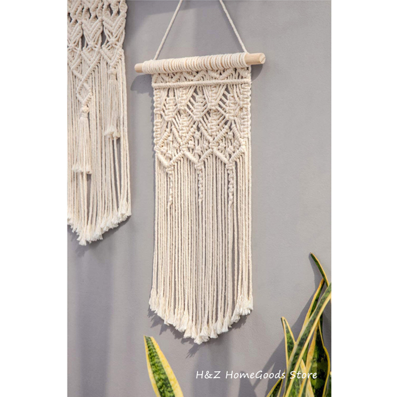 Quente macrame tapeçaria tapeç - Yarn Home Decor avaliação e preço
