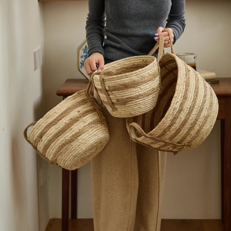 Cesta de armazenamento tecida  - Home Decor Hampers avaliação e preço