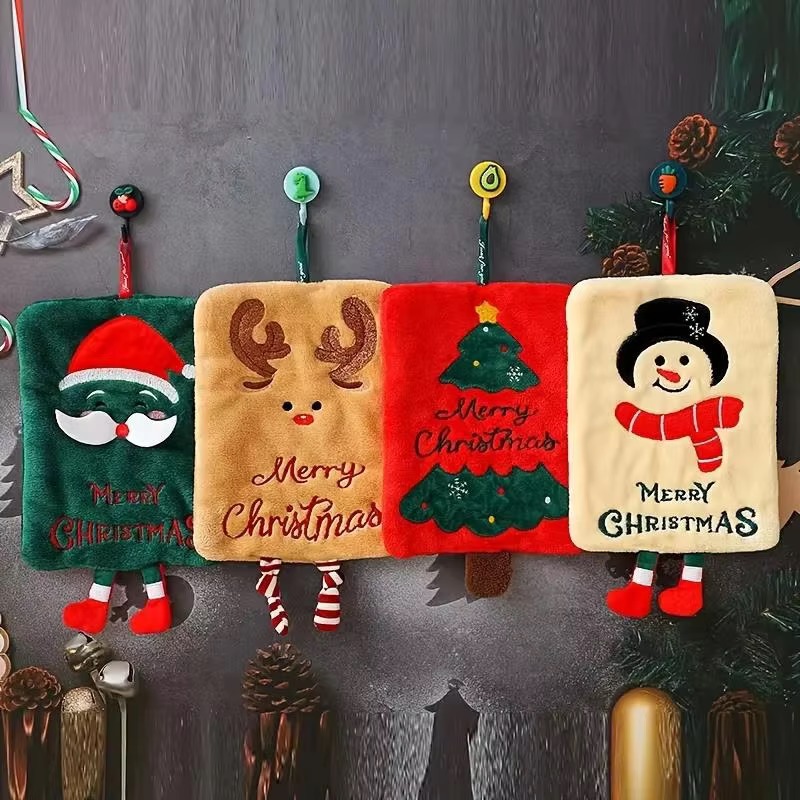 Toalha de Mão de Natal para Pe - Home Decor Xmas Gifts avaliação e preço