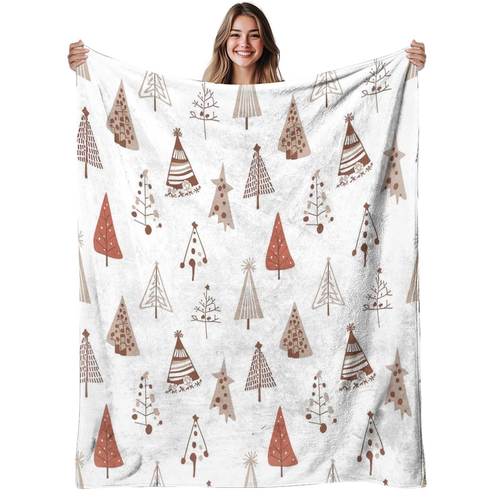 1pc Cobertor Nórdico - Macio e - Neutral Throw Blanket avaliação e preço