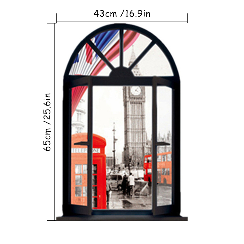 Londres cidade rua vista mural - Home Decor Y2K avaliação e preço