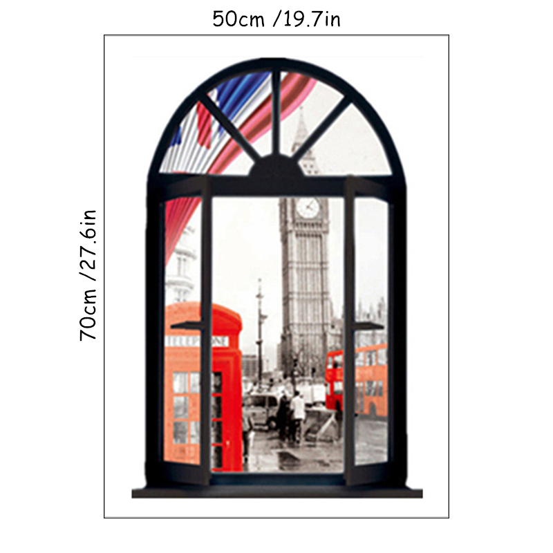 Londres cidade rua vista mural - Home Decor Y2K avaliação e preço