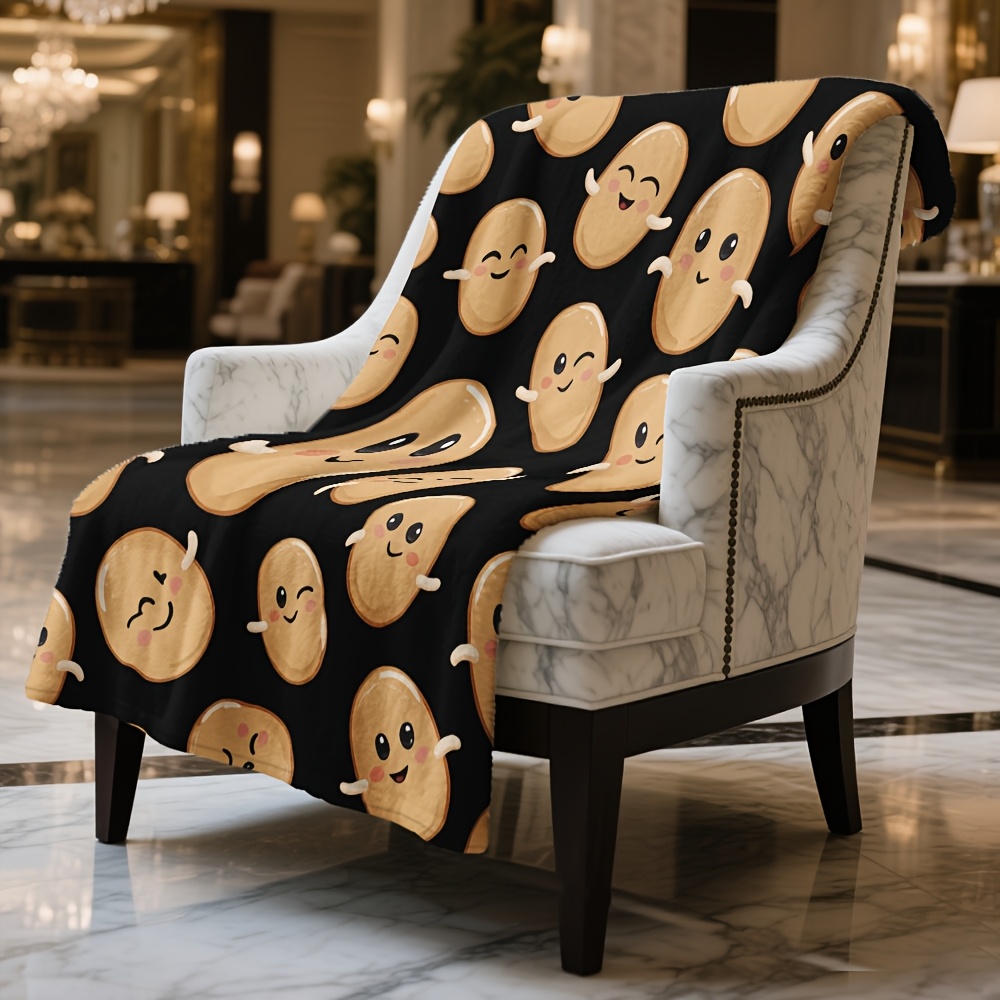 Cobertor Decorativo com Padrão - Home Decor Emoji avaliação e preço