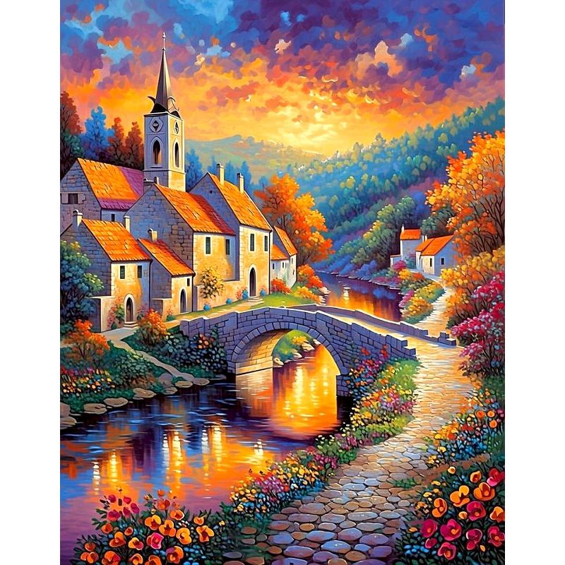 Pintura por números CHENISTORY - Home Decor Diy Ideas avaliação e preço