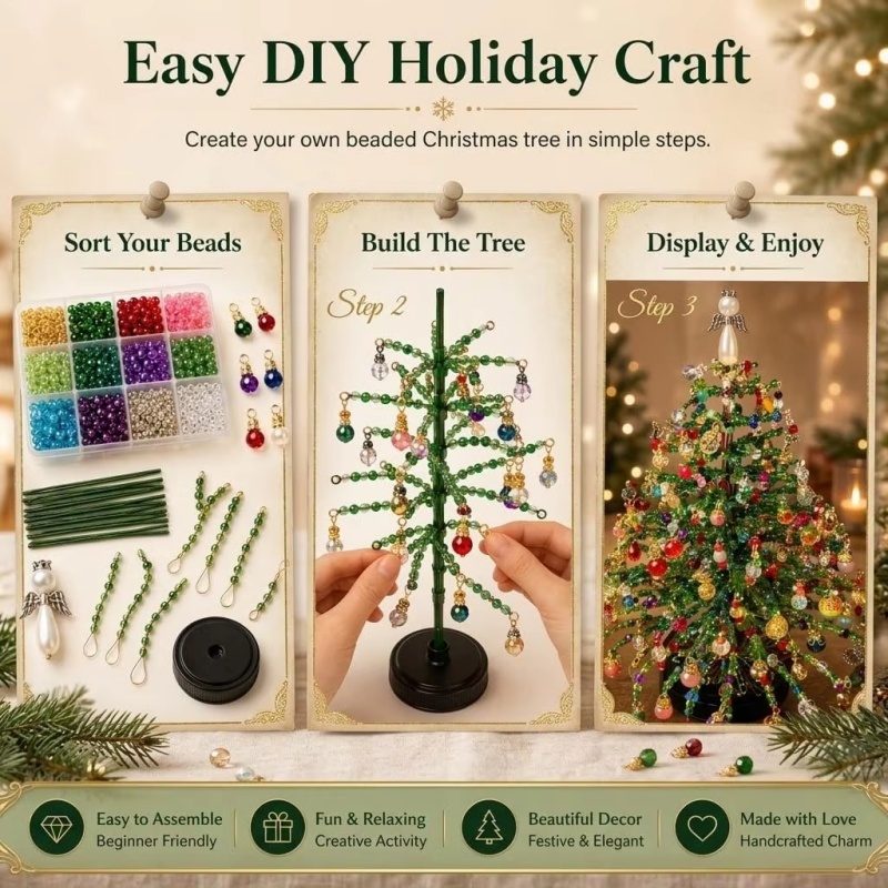 Kit DIY de Árvore de Natal com - Home Decor Xmas Gifts avaliação e preço