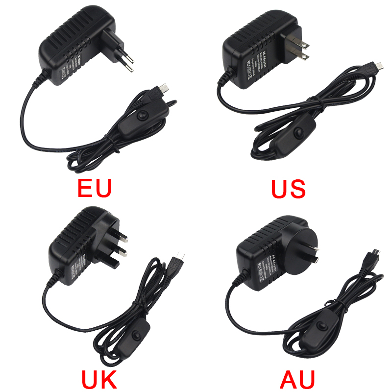 5v 3a raspberry pi 3 modelo b  - Home Decor Uk avaliação e preço