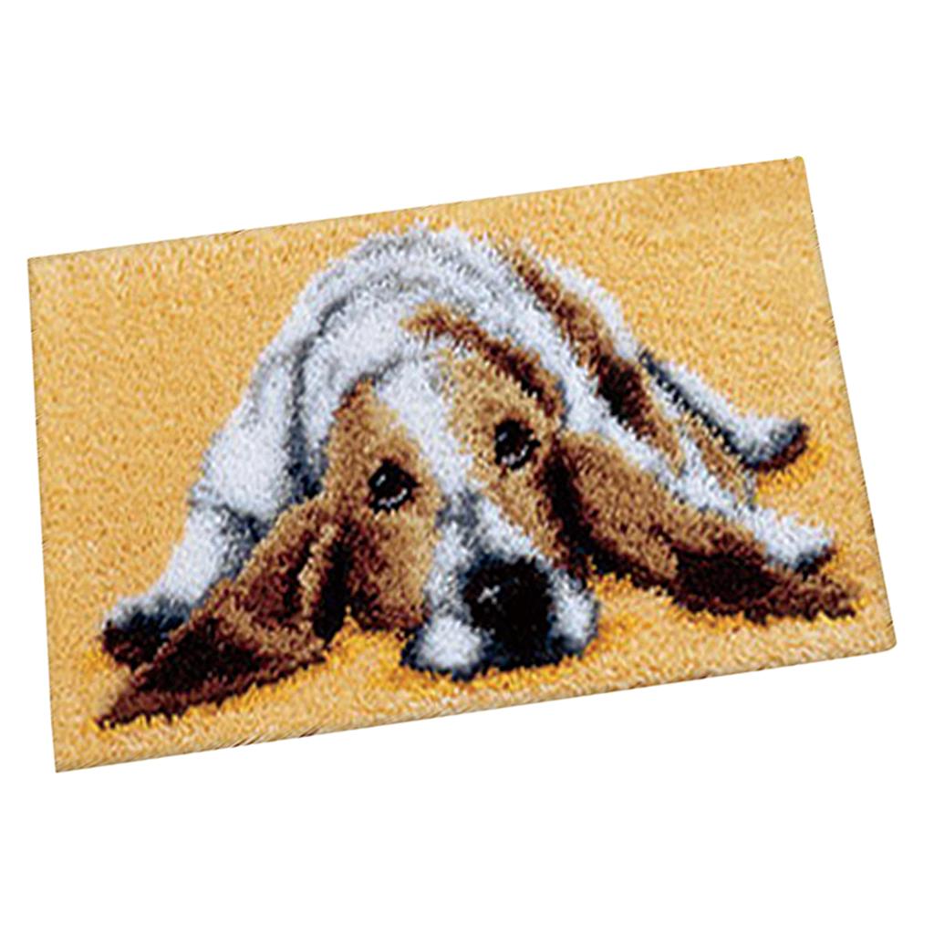 Tapete de Latch Hook Feito à M - Yarn Home Decor avaliação e preço