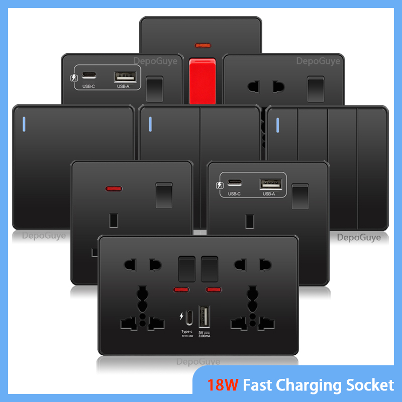 Universal USB Tipo-C Interrupt - Home Decor Uk avaliação e preço