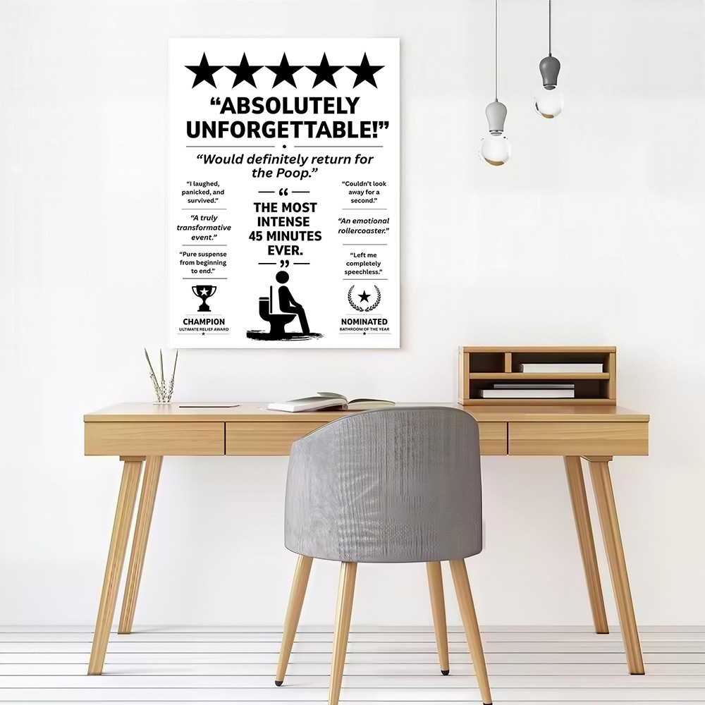 Pôster de lona impresso com re - Review Home Decor avaliação e preço