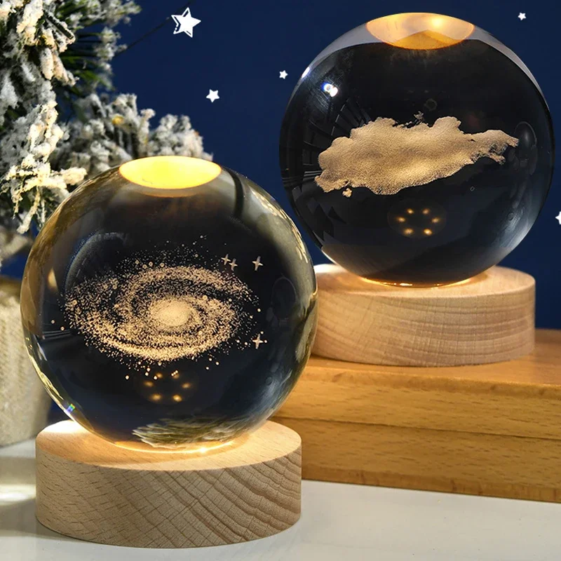 3d cristal planeta gravado a l - Home Decor Xmas Gifts avaliação e preço