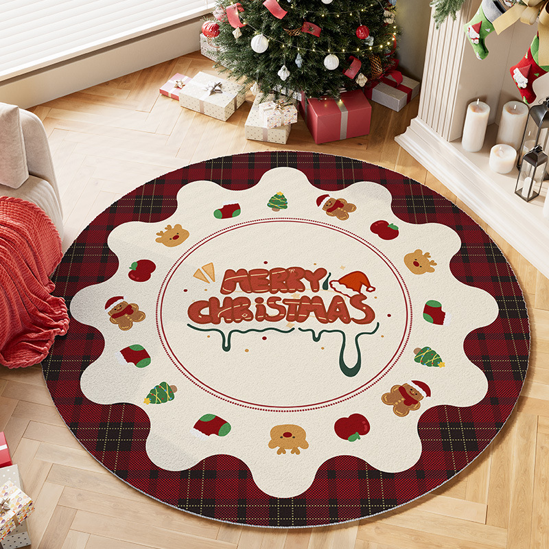 Tapete redondo – Aconchegante  - Home Xmas Decor Ideas avaliação e preço
