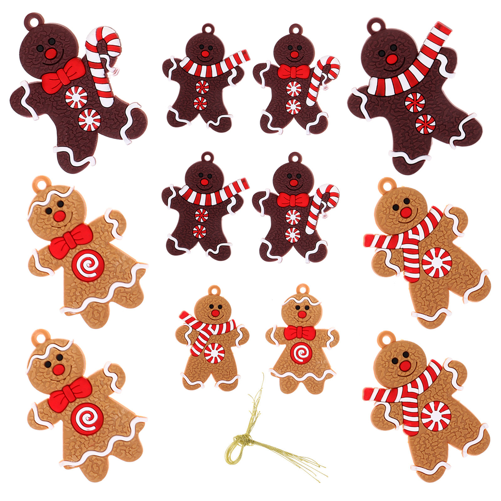 12 Peças de Enfeites de Natal  - Home Xmas Decor Ideas avaliação e preço