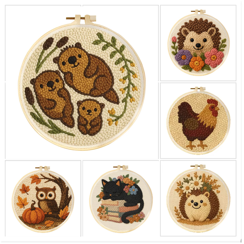 Kits de Bordado com Agulha Mág - Yarn Home Decor avaliação e preço