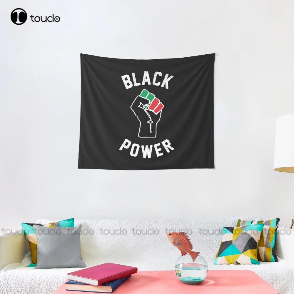 Preto power punho tapeçaria si - Home Decor Website Free avaliação e preço