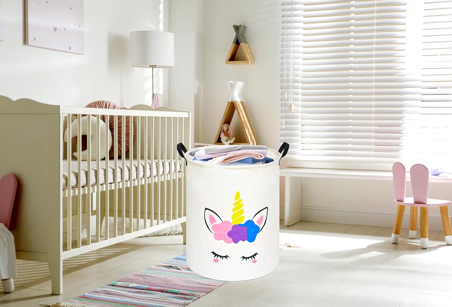 Cesta de Lavanderia Redonda de - Home Decor Hampers avaliação e preço