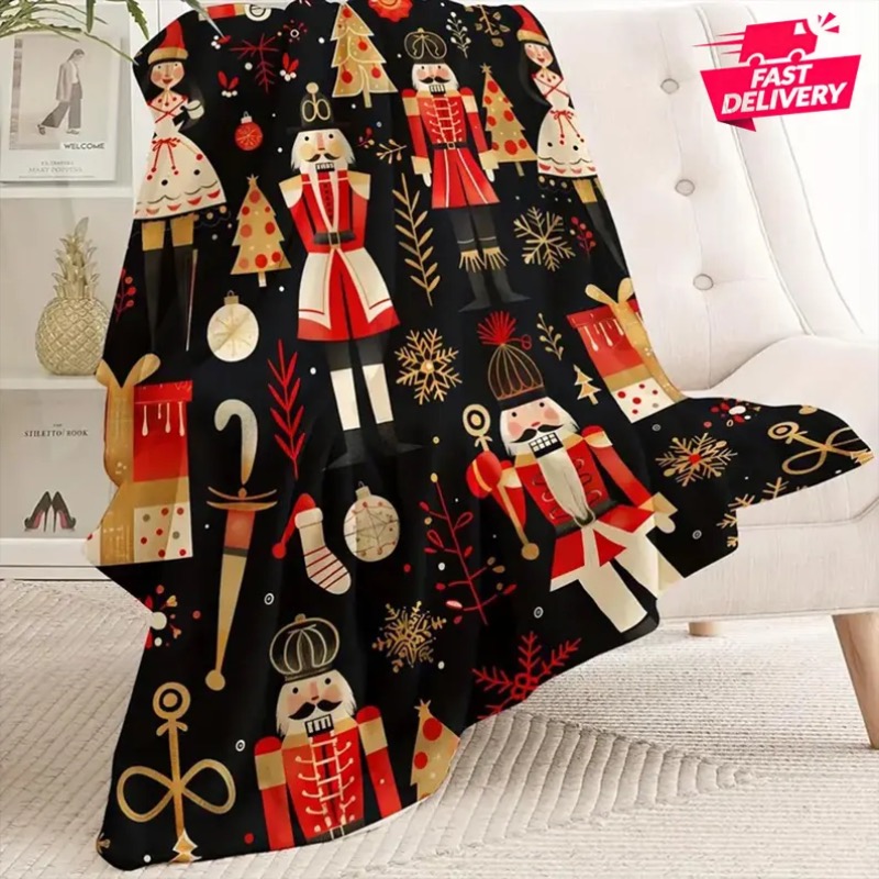 Cobertor de natal rena present - Home Xmas Decor Ideas avaliação e preço