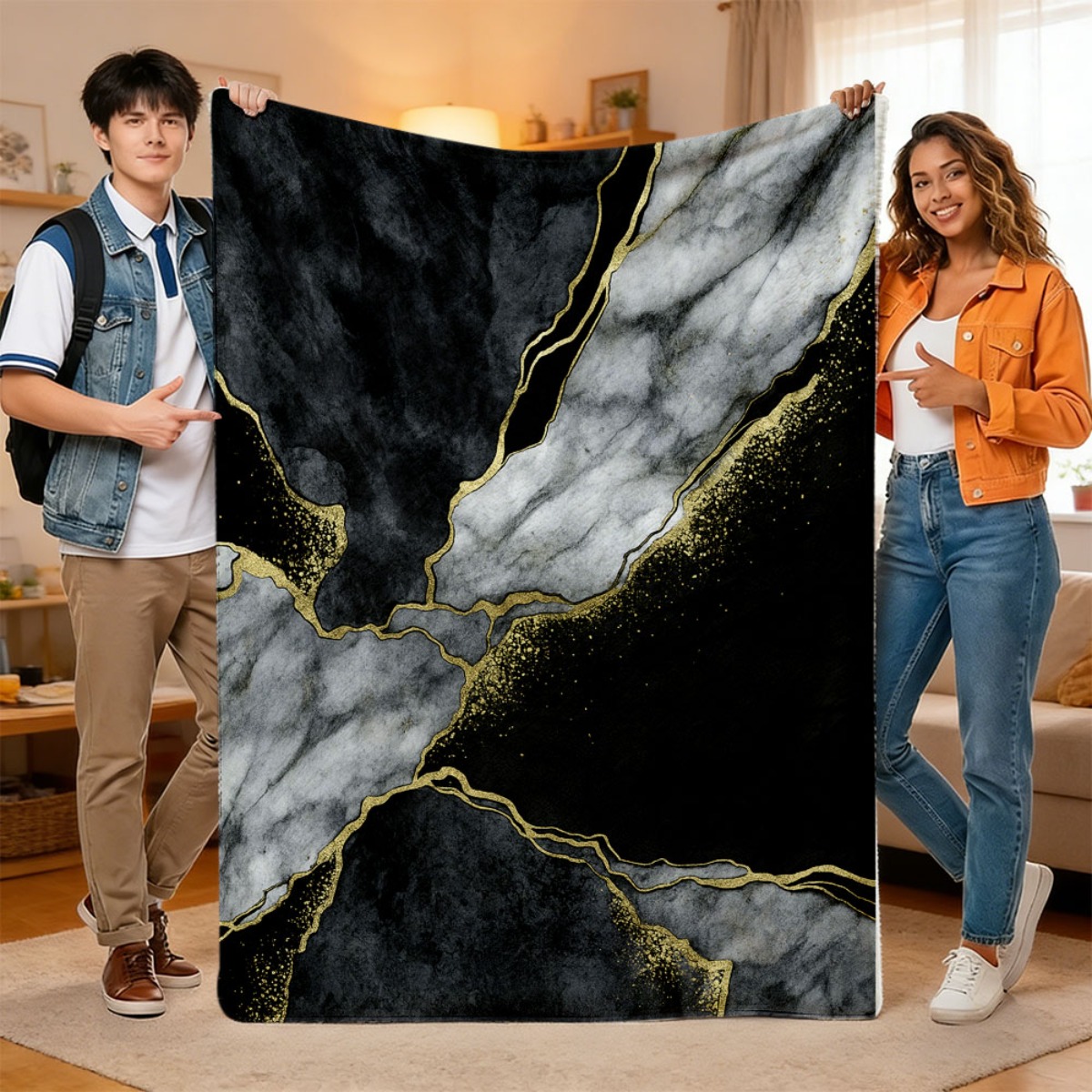 Manta Decorativa Luxuosa Verde - Neutral Throw Blanket avaliação e preço