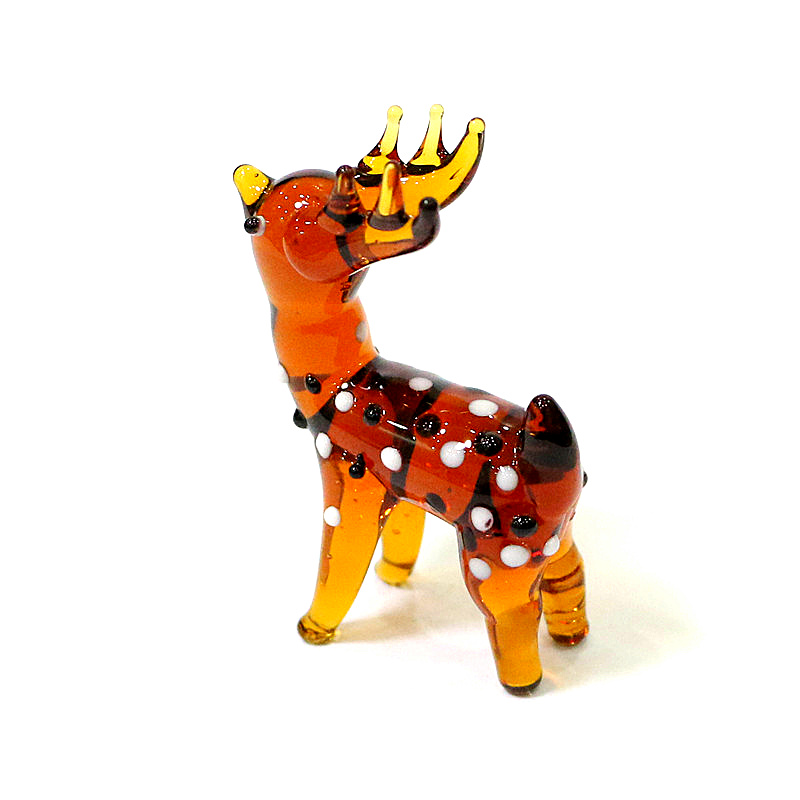 Figurinha de Vidro de Veado de - Home Xmas Decor Ideas avaliação e preço