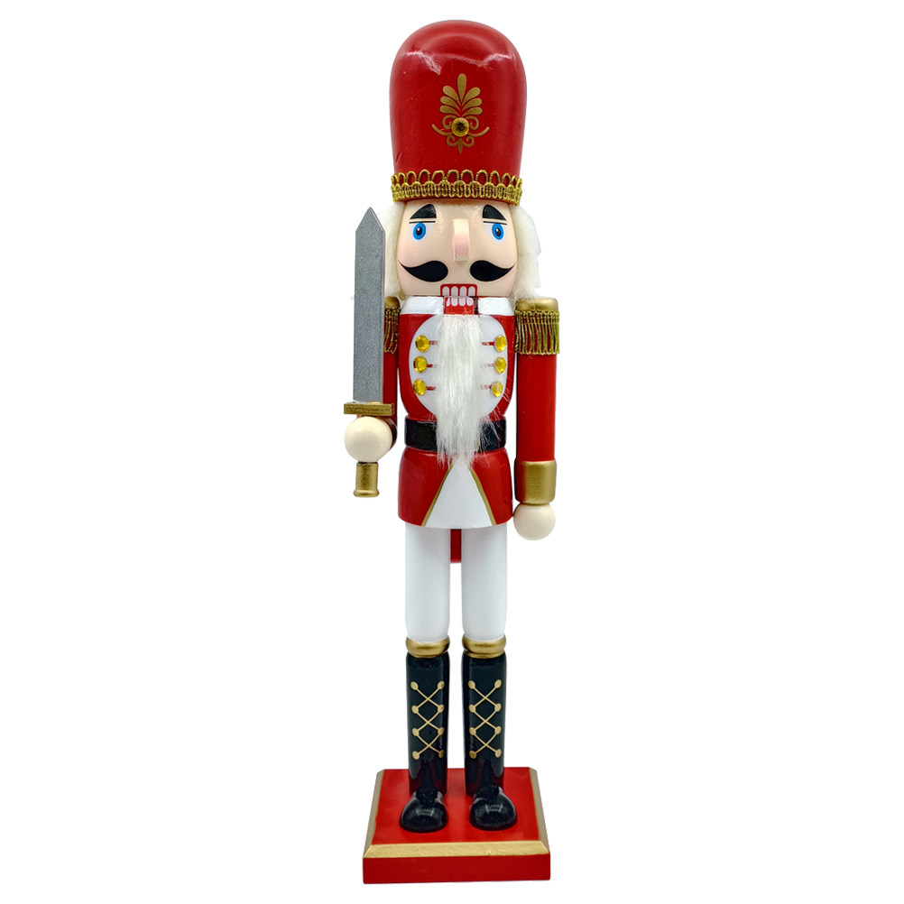 Estatueta de soldado de madeir - Home Xmas Decor Ideas avaliação e preço