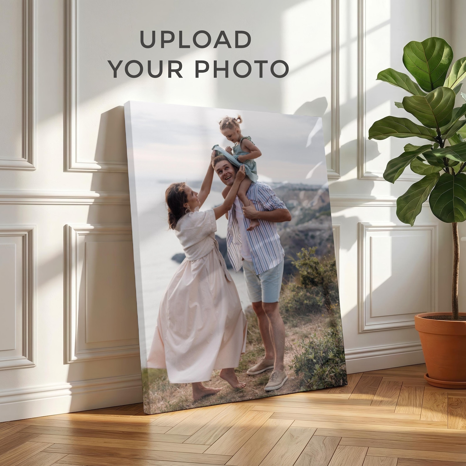 Tela de Foto Personalizada, Ar - Home Decor Fabric avaliação e preço