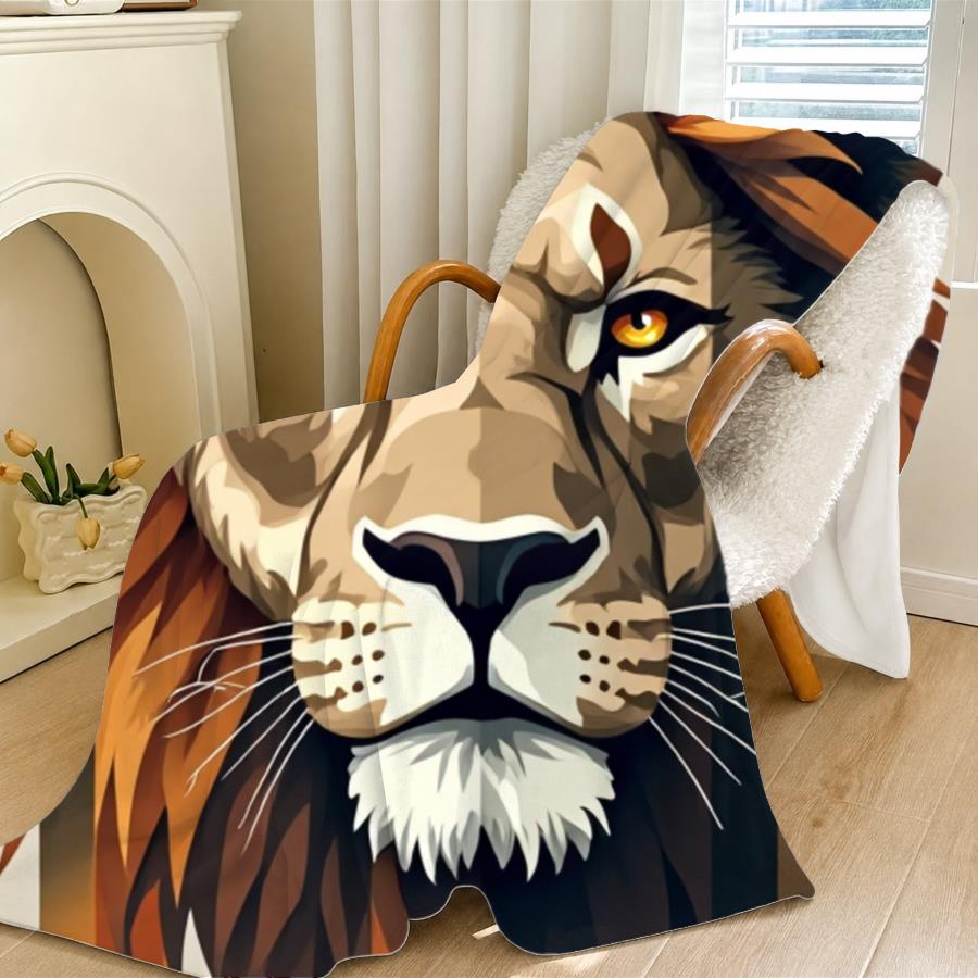 1pc Manta de Flanela Premium Q - Neutral Throw Blanket avaliação e preço