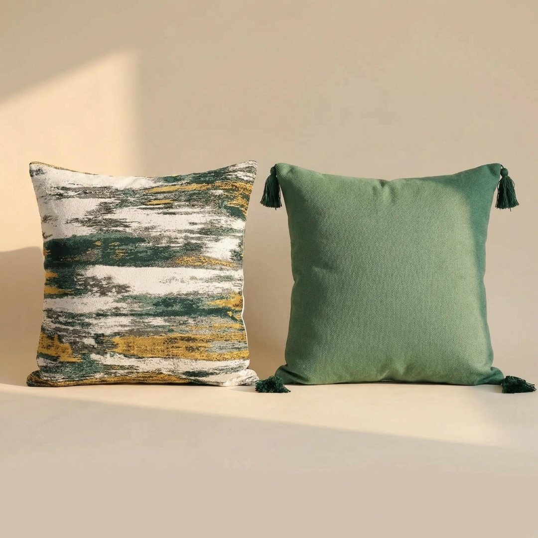 Almofada nórdica com textura a - Yarn Home Decor avaliação e preço