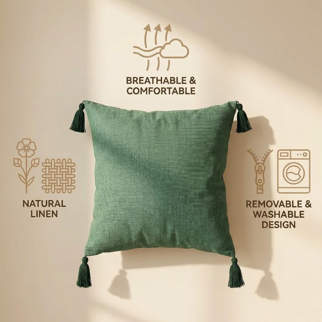 Almofada nórdica com textura a - Yarn Home Decor avaliação e preço